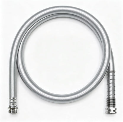 5/8" x 10 ft Leader Hybrid Garden Hose - No Kink Leakproof Heavy Duty Flexible Lightweight Durable Water Hose - Female to Female Fittings for Reel Cart, Gardening, Lawn & Car Wash