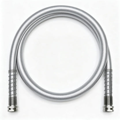 5/8" x 10 ft Leader Hybrid Garden Hose - No Kink Leakproof Heavy Duty Flexible Lightweight Durable Water Hose - Female to Female Fittings for Reel Cart, Gardening, Lawn & Car Wash