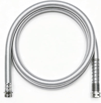 5/8" x 10 ft Leader Hybrid Garden Hose - No Kink Leakproof Heavy Duty Flexible Lightweight Durable Water Hose - Female to Female Fittings for Reel Cart, Gardening, Lawn & Car Wash