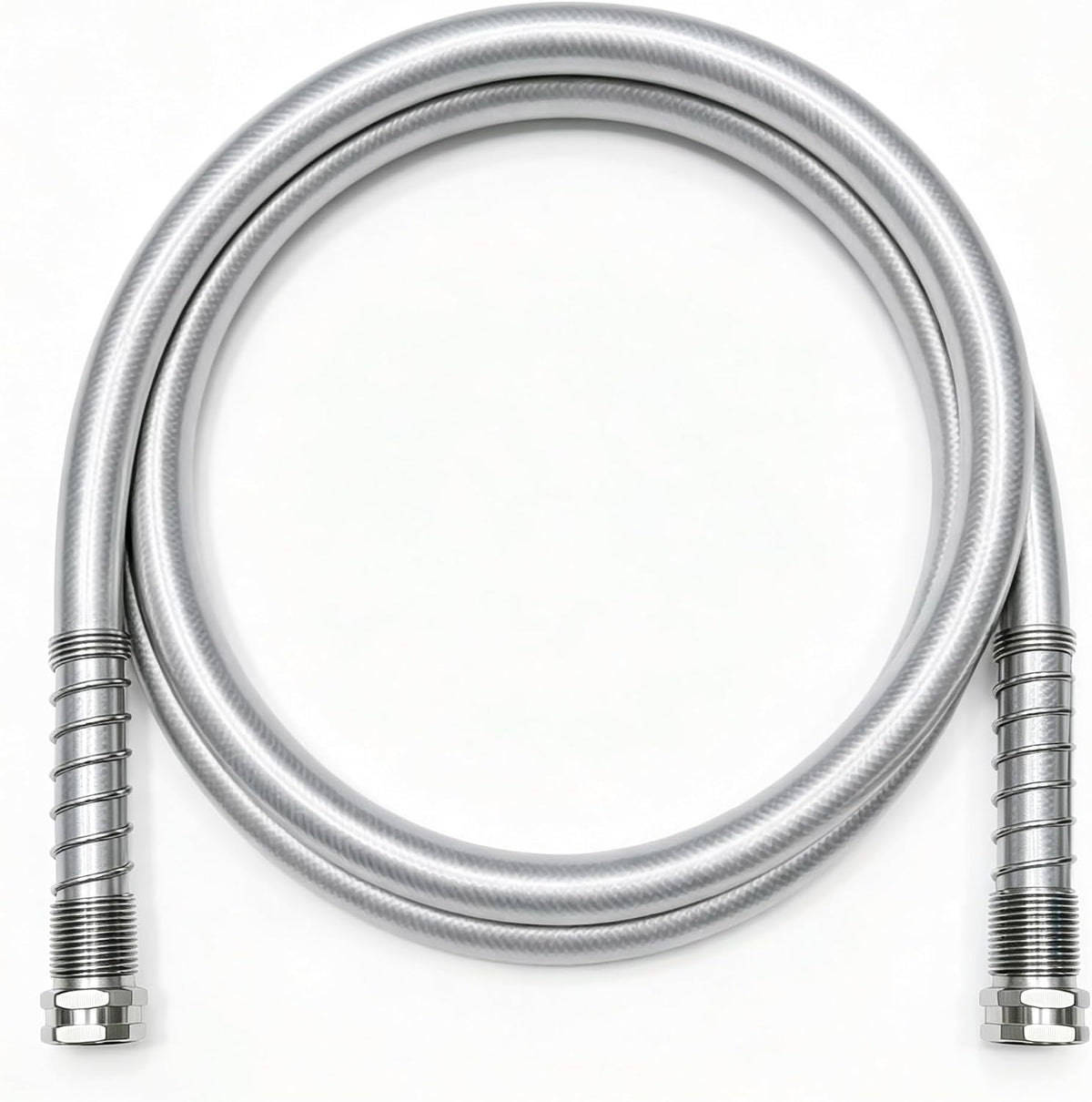 5/8" x 10 ft Leader Hybrid Garden Hose - No Kink Leakproof Heavy Duty Flexible Lightweight Durable Water Hose - Female to Female Fittings for Reel Cart, Gardening, Lawn & Car Wash
