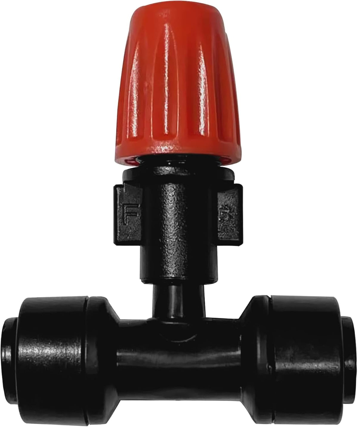 30PCS Push-to-Fit Drip Irrigation Emitters for 1/4 inch Irrigation Tubing, Adjustable 360 Degree Drip Emitter Sprayer with Stake, Irrigation Dripper Sprinklers for Drip Irrigation System