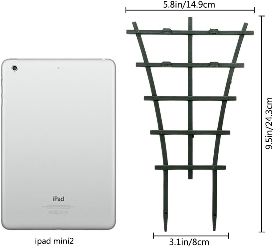 12Pcs Indoor Plant Trellis for Climbing Plants Outdoor, Stackable