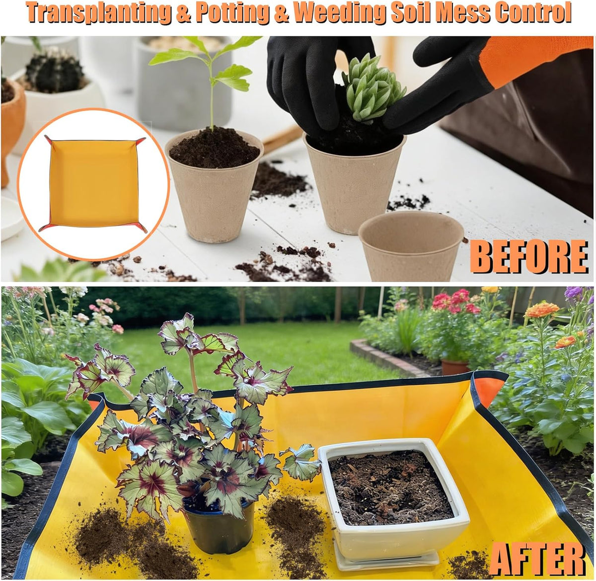 5 Pack Weed Puller Tool, Stainless Steel Manual Hand Weeding Tool Set