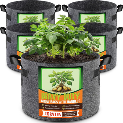 10-Pack 7 Gallon Grow Bags