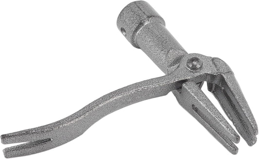 Weed Puller Tool Iron Stand Up Weed Puller Long Handle Removable Steel Tube Gardening Lawn Yard Remove Root Tool