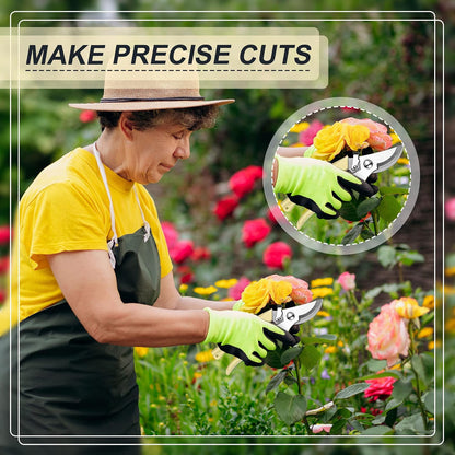 30 Pack Garden Shears Flower Clippers for Plant Cutting, Black