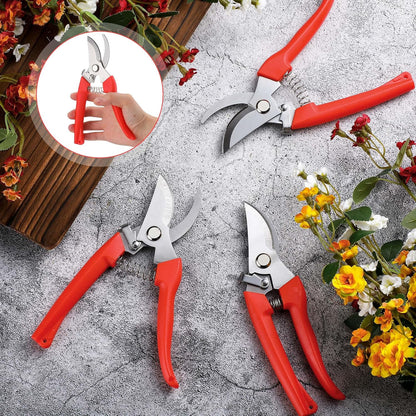 30 Pack Garden Shears Flower Clippers for Plant Cutting, Black