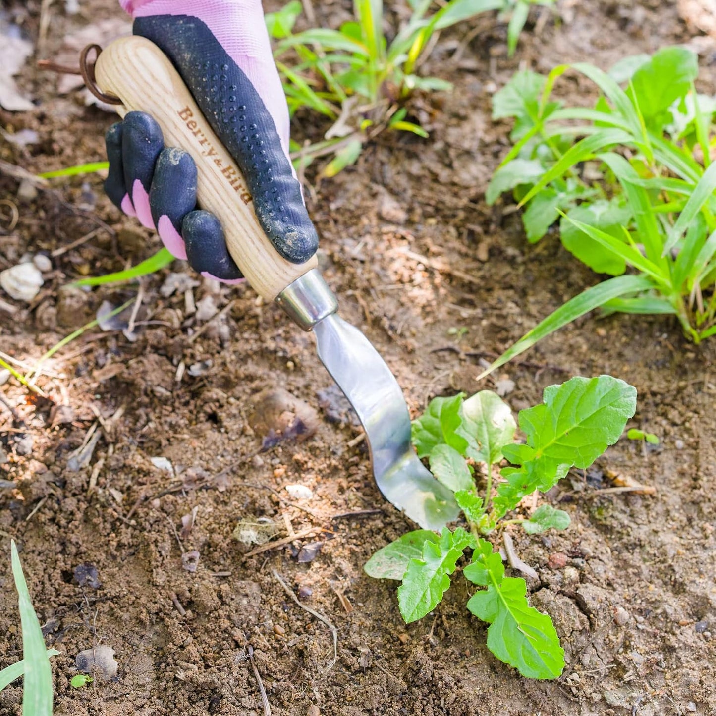 Hand Weeder Tool, 12.1" Stainless Steel Gardening Weed Puller
