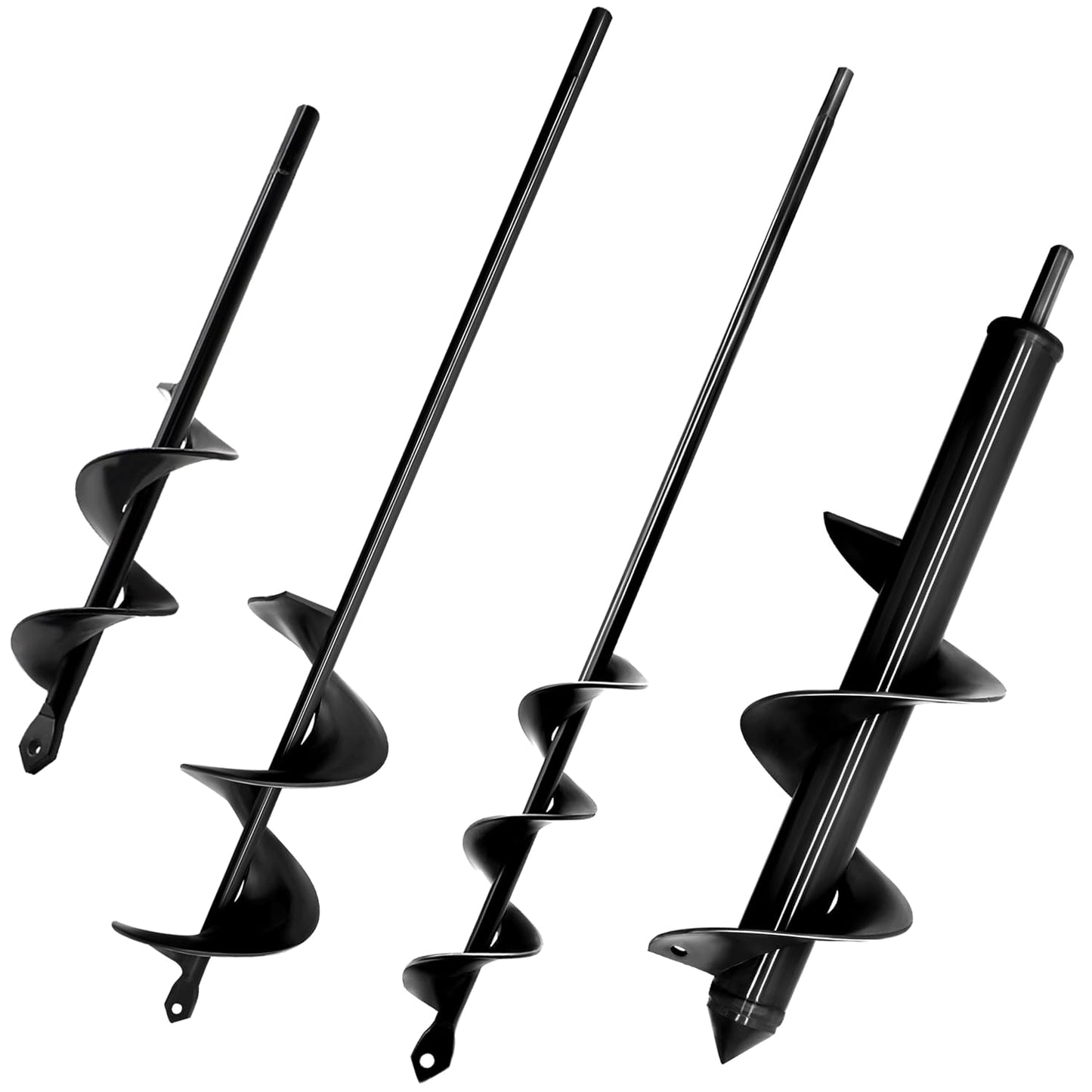 Auger Drill Bit for Planting - 1.6" x 16.5" Plant Auger for Cordless Drill - Bulb Planter Tool for Bulbs Planting&Holes Digging - 3/8" Hex Drive Drill