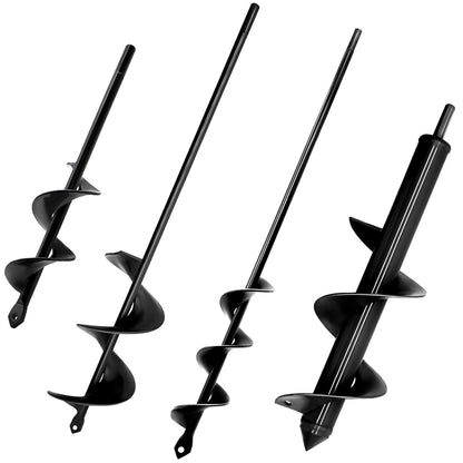 Auger Drill Bit for Planting - 1.6" x 16.5" Plant Auger for Cordless Drill - Bulb Planter Tool for Bulbs Planting&Holes Digging - 3/8" Hex Drive Drill