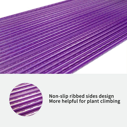 Large Tomato Cage 6 Pack Upto 73 inch Tall Tomato Trellis Garden Stakes Plant Support,Purple(5ft Stake add 18 inch Adjustable Stakes)