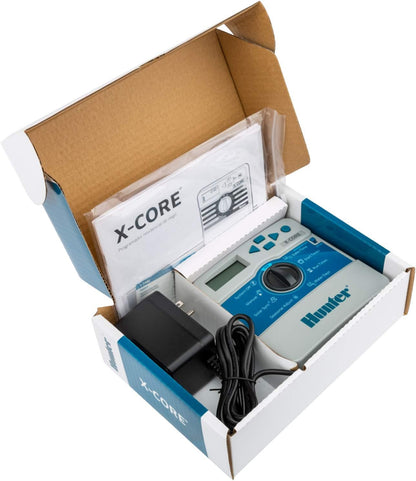 Hunter X-Core XC400i Indoor Sprinkler Timer, 4 Zone Irrigation Controller