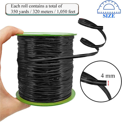 100Yards/300Feet/91M Gold Metal Twist Ties for Bread, Candy, Coffee, Plant Garden, Cellophane Treat, Gift Wrapping, Plastic Bags - Halloween Party, Cake Present, Art Craft
