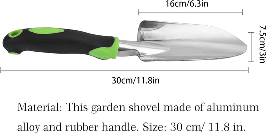 Garden Shovel Hand Trowel Mini Shovel, Garden Tools(Green)