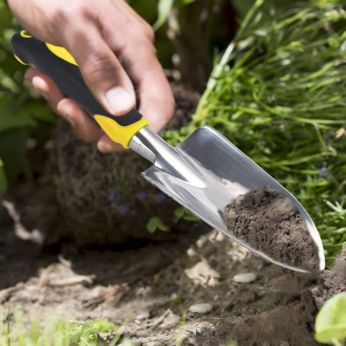 Garden Shovel Hand Trowel Mini Shovel, Garden Tools(Green)