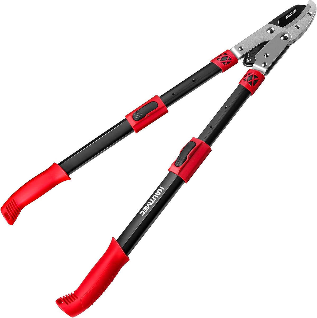 Anvil Loppers for Tree Trimming Heavy Duty, Extendable 27-37'' Garden Loppers with Compound Action System, 2" Cutting Capacity, Labor-Saving Tree Trimmer for Yard, Lawn Branch Cutter
