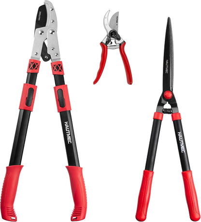 Anvil Loppers for Tree Trimming Heavy Duty, Extendable 27-37'' Garden Loppers with Compound Action System, 2" Cutting Capacity, Labor-Saving Tree Trimmer for Yard, Lawn Branch Cutter