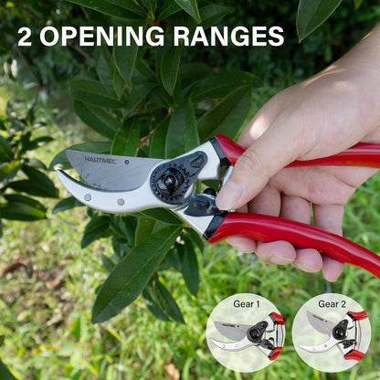 Anvil Loppers for Tree Trimming Heavy Duty, Extendable 27-37'' Garden Loppers with Compound Action System, 2" Cutting Capacity, Labor-Saving Tree Trimmer for Yard, Lawn Branch Cutter