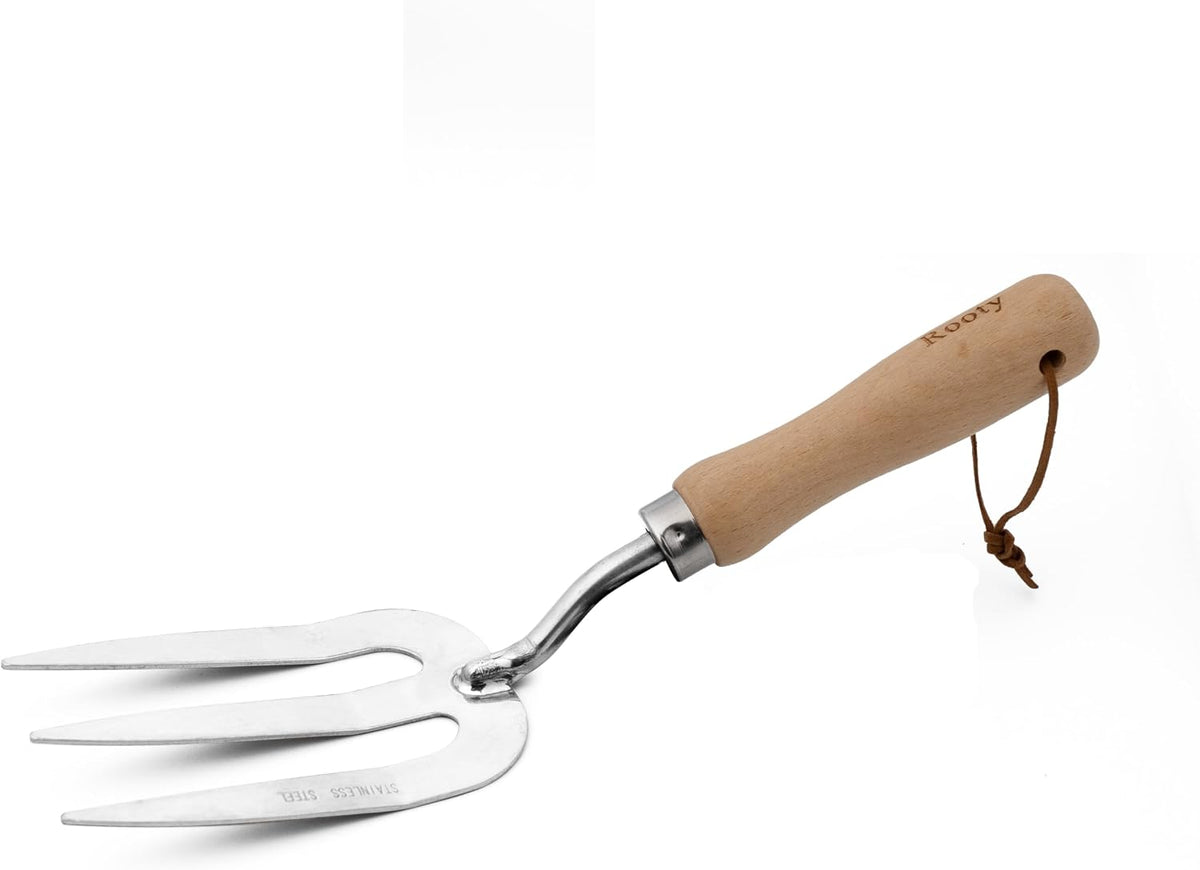 Gardening Tool Set 3 Pieces Stainless Steel Heavy Duty Gardening Kit Includes 2 Sizes of Hand Trowels and Cultivator Easy for Garden Cultivating Soil Lossening Transplanting Digging