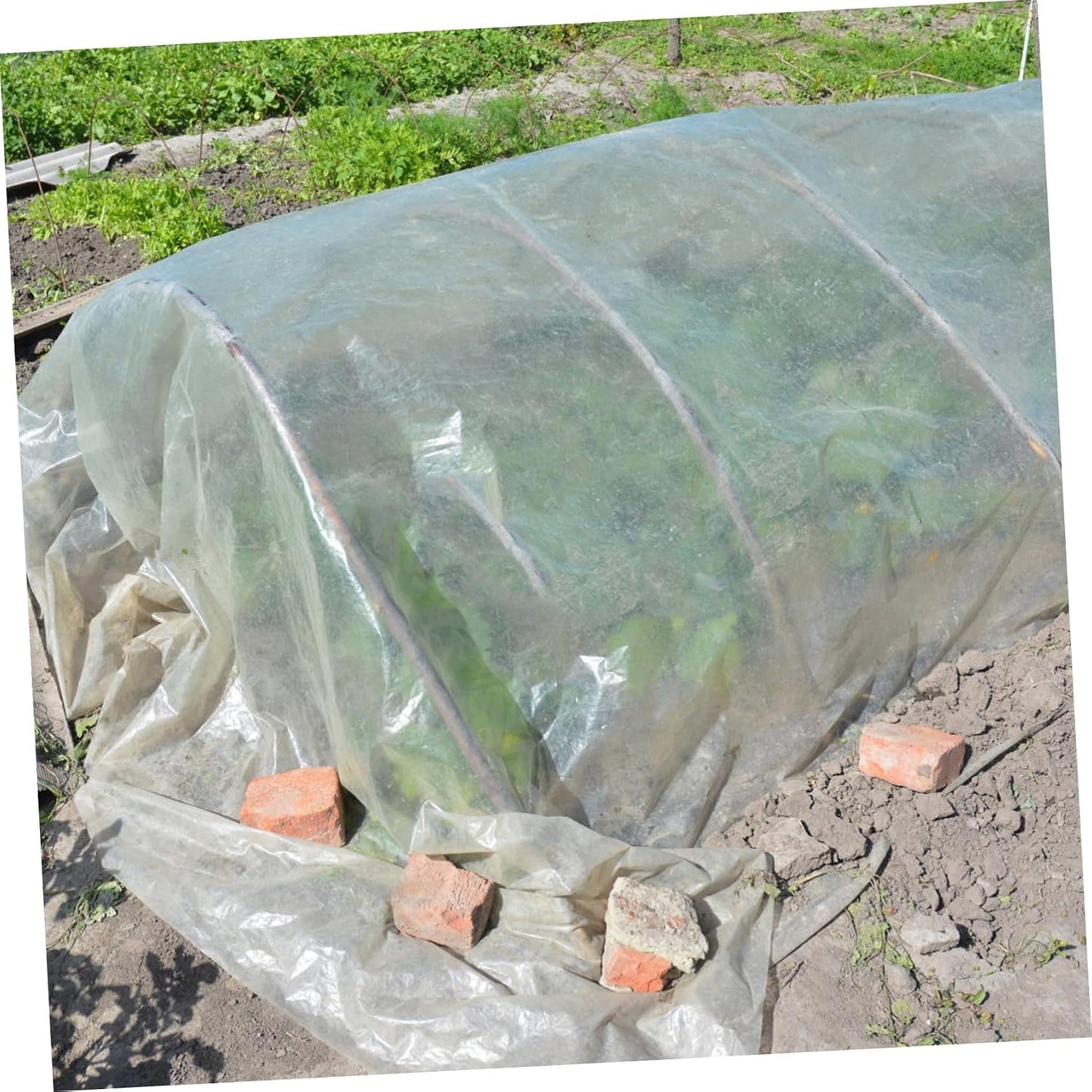 Non-Woven Frost Plant Cover Floating Row Cover for Against Freeze Frost for Vegetables and Shrubs Retention