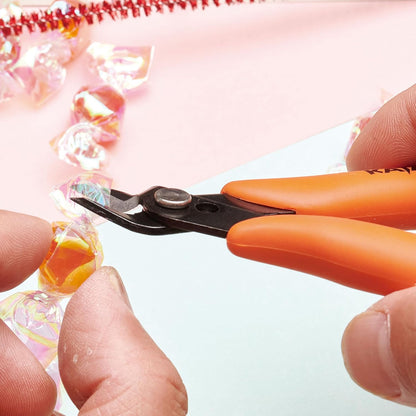 6 Inch Wire Cutters, Flush Side Cutters for 12 AWG Soft Wire, Crafting