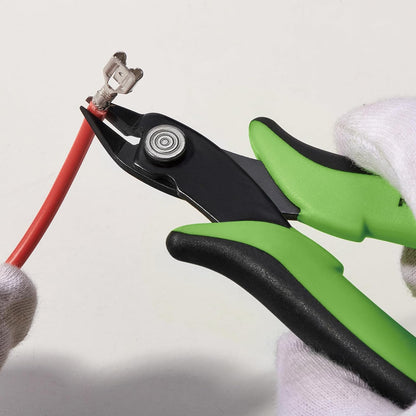 6 Inch Wire Cutters, Flush Side Cutters for 12 AWG Soft Wire, Crafting