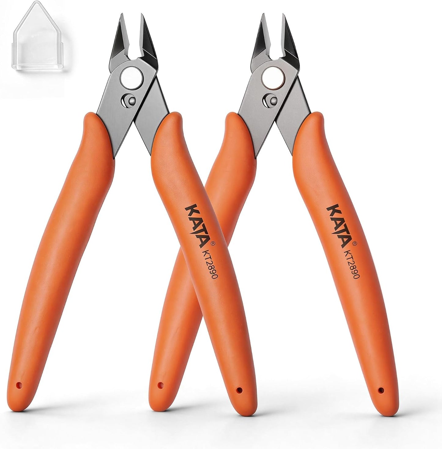 6 Inch Wire Cutters, Flush Side Cutters for 12 AWG Soft Wire, Crafting