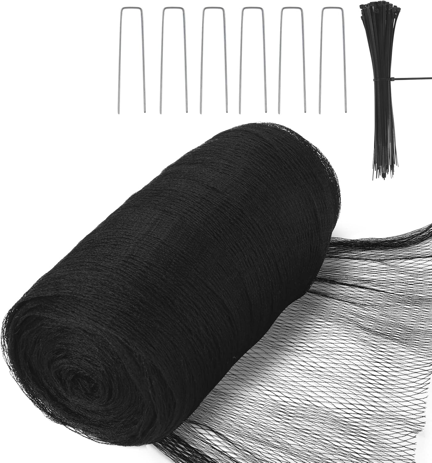Bird Netting for Garden Protection, 13 x 40FT Anti Bird Mesh Garden Netting