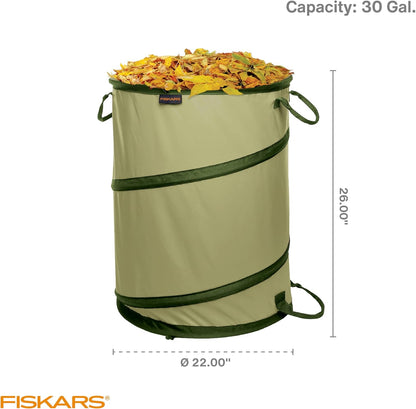 30-Gallon Kangaroo Collapsible Pop Up Garden Bag for Yard Waste