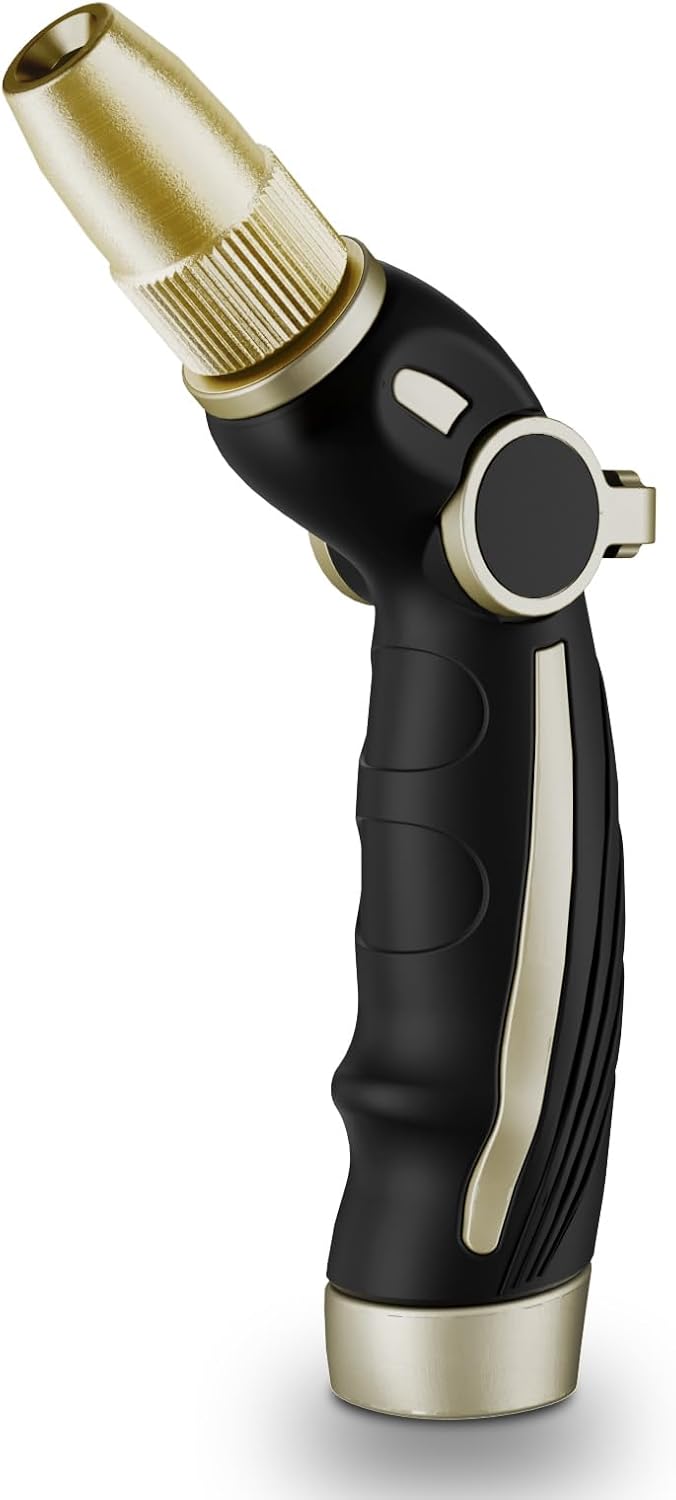 Hose Nozzle Heavy Duty, Metal Water Hose Sprayer for Garden