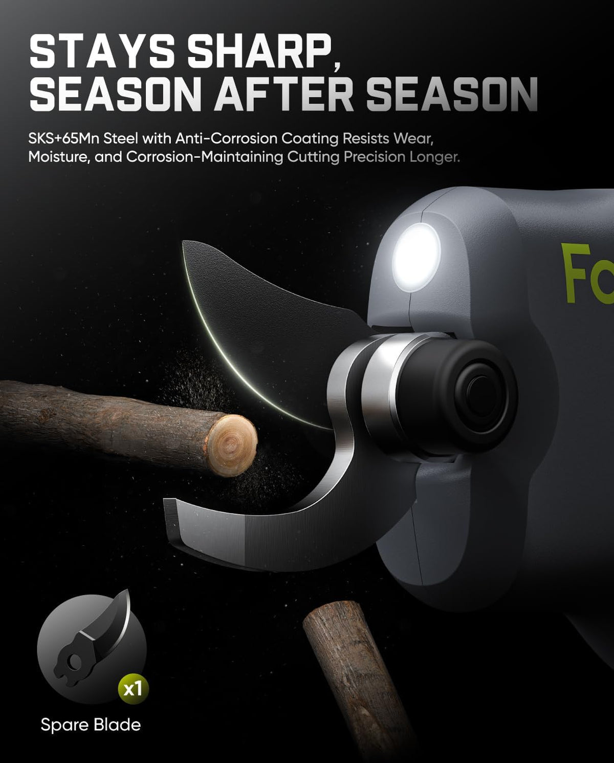 Y10 Pro Cordless Electric Pruning Shears with Brushless Motor