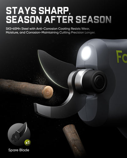 Y10 Pro Cordless Electric Pruning Shears with Brushless Motor