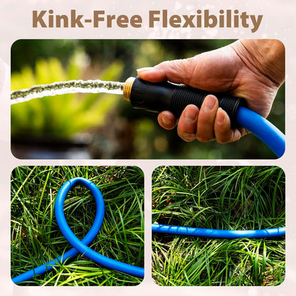 5/8" Hot/Cold Water Leader Hose 3Ft, -50℉ to 190℉