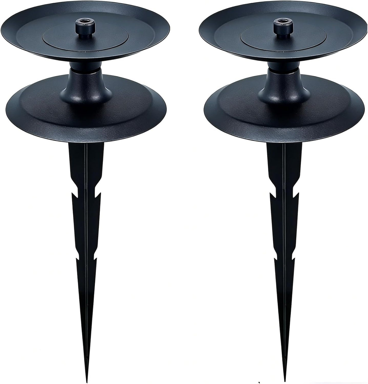 4 PCS Garden Hose Guide Spike, Hose Guides for Garden Decorative, Heavy Duty Pure Metal Hose Guards for Garden, Rustproof Coated Garden Hose Stake for Yard Lawn, Durable Hose Roller Guide