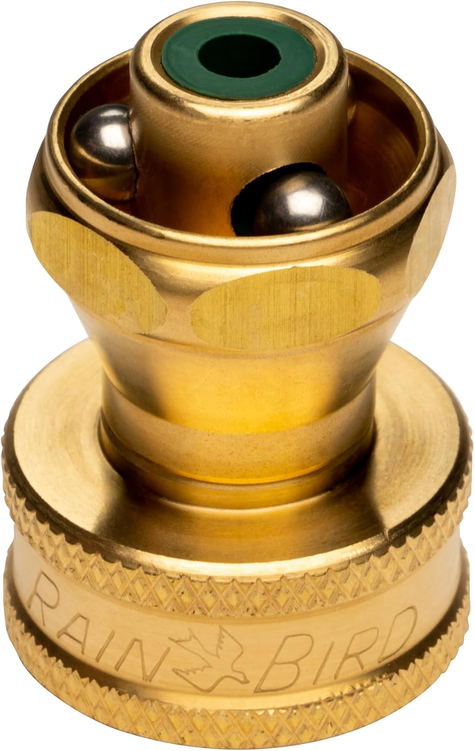 HENZLB5ADJ 5 in Lead-Free Brass Twist Adjustable Hose End Nozzle