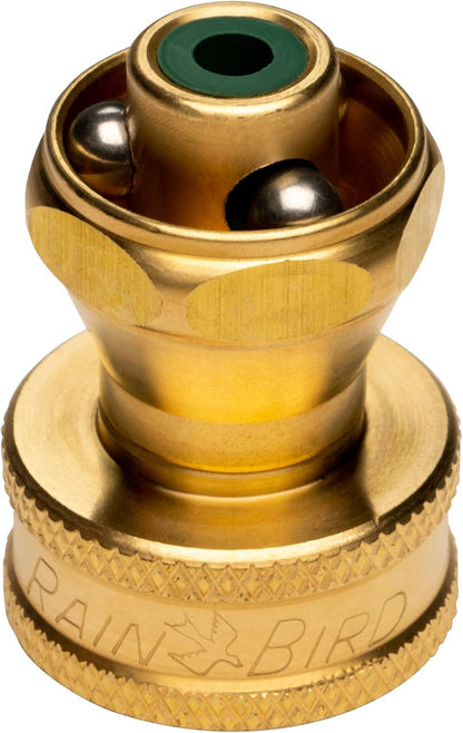HENZLB5ADJ 5 in Lead-Free Brass Twist Adjustable Hose End Nozzle