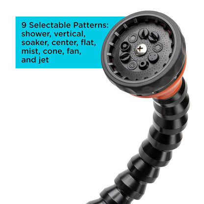 ® 28" Snake Wand® – 9 Spray Patterns, Flexible Neck, Comfort Grip BD57383
