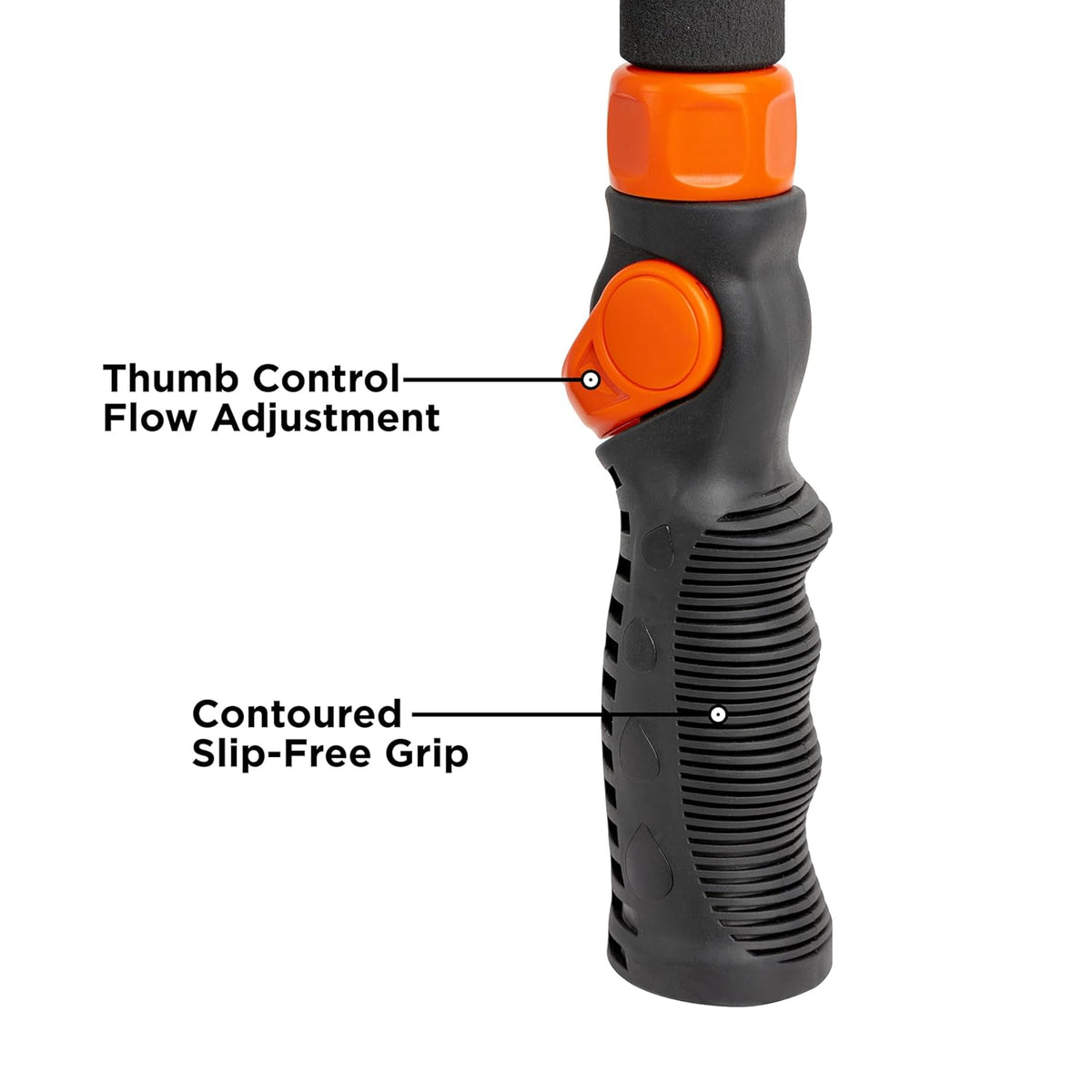 ® 28" Snake Wand® – 9 Spray Patterns, Flexible Neck, Comfort Grip BD57383