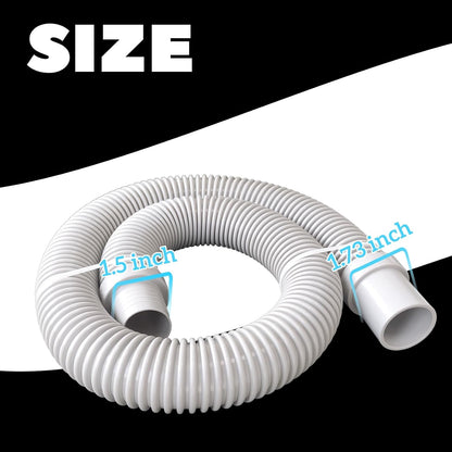 Pool Vacuum Hose Replacement For Hayward Navigator Pool Cleaner Leader Hose V532LG Parts, 4 Feet Long