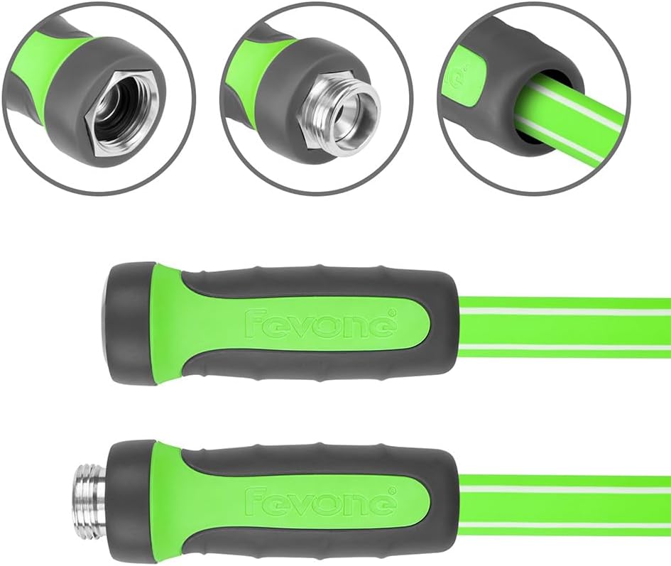 Heavy Duty Garden Hose 3 ft, Leader Hose For Hose Reel
