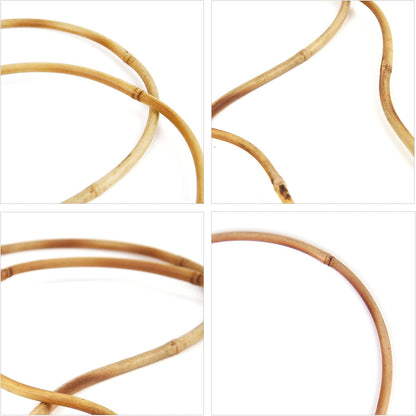 Plant Trellis Indoor, 3 Pack Bamboo Trellises, 16in Fan-Shaped Trellis for Potted Plants Climbing Plants Hoya Vine Ivy
