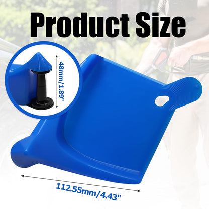 4 Pack Car Hose Guide Blue Tire Roller Snag Prevention Wash Tool