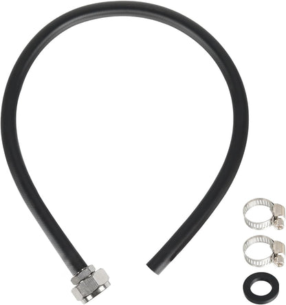 Mop Sink Hose 2.4 ft x 3/4" Short Garden Hose Heavy Duty for Faucet