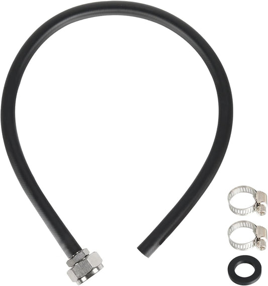 Mop Sink Hose 2.4 ft x 3/4" Short Garden Hose Heavy Duty for Faucet