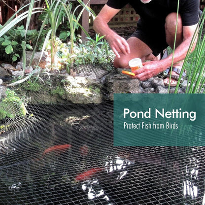 Bird Netting for Garden, 13 x 40 FT Netting for Garden Protection