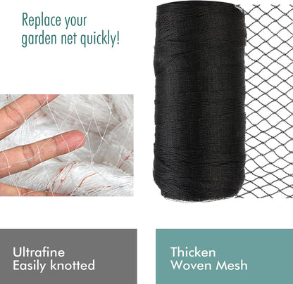 Bird Netting for Garden, 13 x 40 FT Netting for Garden Protection