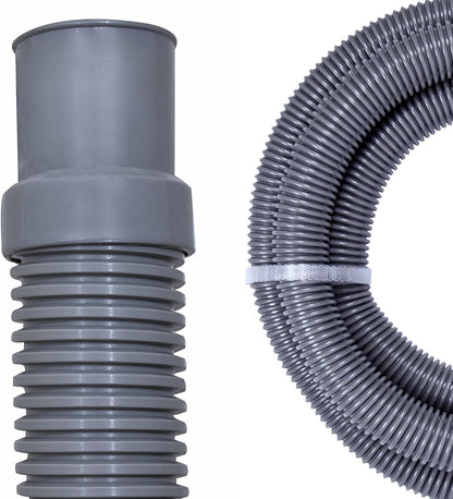 HYDROTOOLS Pool Pump Filter Connection Hose | 1.5 Inch X 3 Foot | Heavy-Duty Flexible, Durable & Leakproof | Chemical & UV Resistant | For Above Ground Pools Skimmer Filters & Pumps