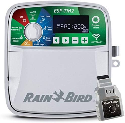 ESP-TM2 Indoor Outdoor Irrigation WiFi Zone Controller Timer Box and Link Lnk WiFi Mobile Wireless Smartphone Upgrade Module Sprinkler System (12 Zone)