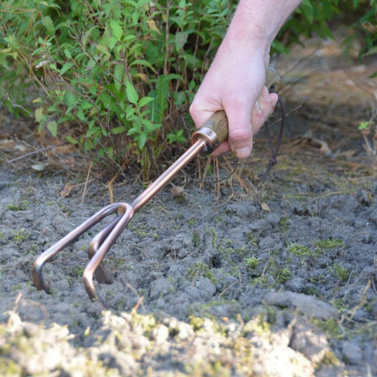 Esschert Design GT120 Copper Plated Rake Fork