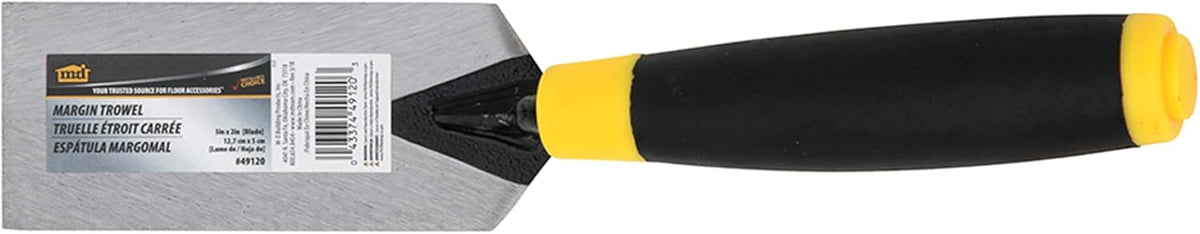 M-D Building Margin Trowel for Mortar and Adhesives, 2in x 5in